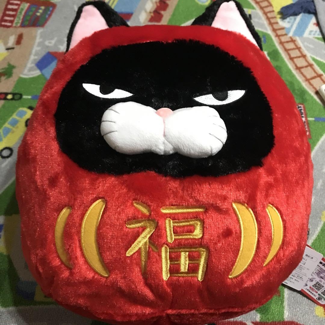 ひげまんじゅう　福だるま弐　JB ぬいぐるみ　黒豆　5個セット売り Amazon.co.jp: 《》ひげまんじゅう 福だるま弐ウルトラBIG
